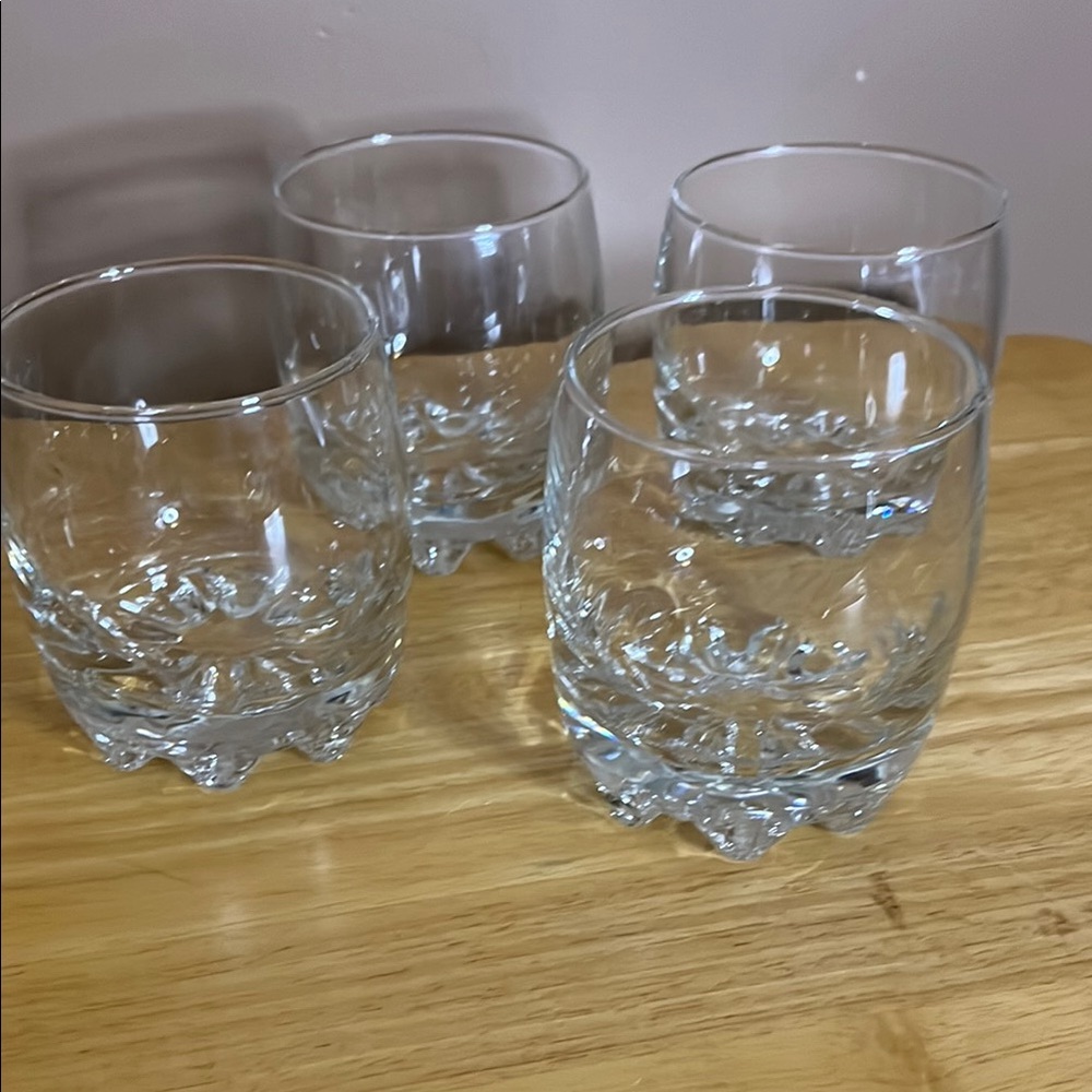 😄Made in Italy heavy quality whiskey set glasses (4)